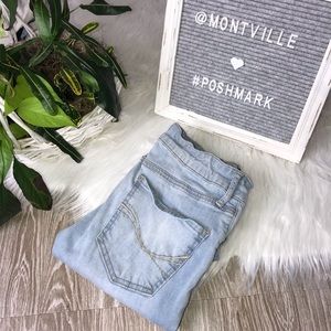 SO Size 1 Light Wash Skinny Stretchy Jeggings Jean